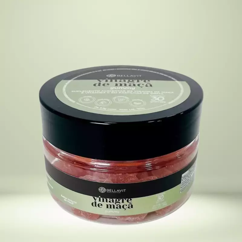 Vinagre de Maçã Gummy 30 Unidades
